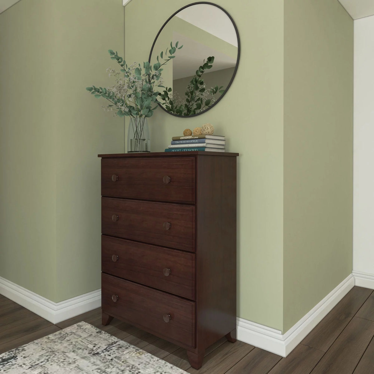 4 Drawer Solid Wood Dresser G13230