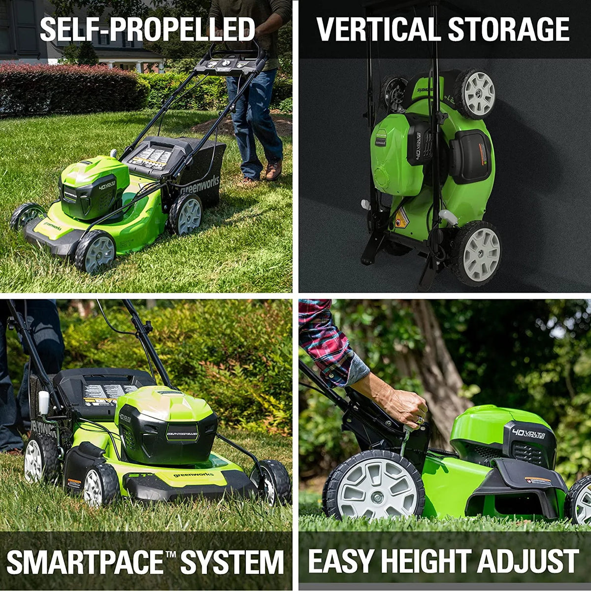 40V 21 Self-Propelled Lawn Mower N99198