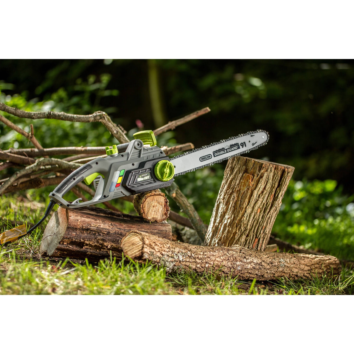 16-Inch 12-Amp Corded Electric Chain Saw U321666