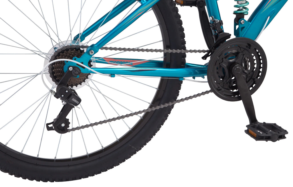 Teal Full-Suspension Mountain Bike N54237