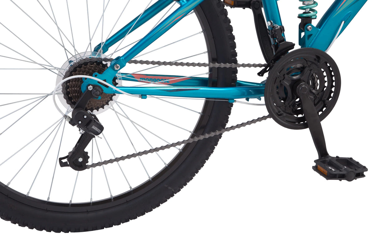Teal Full-Suspension Mountain Bike N54237
