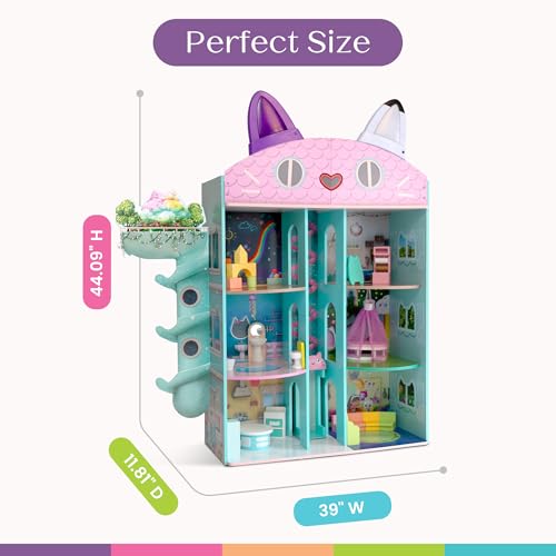 Pretend Play Playhouse with 20 Accessories D74911