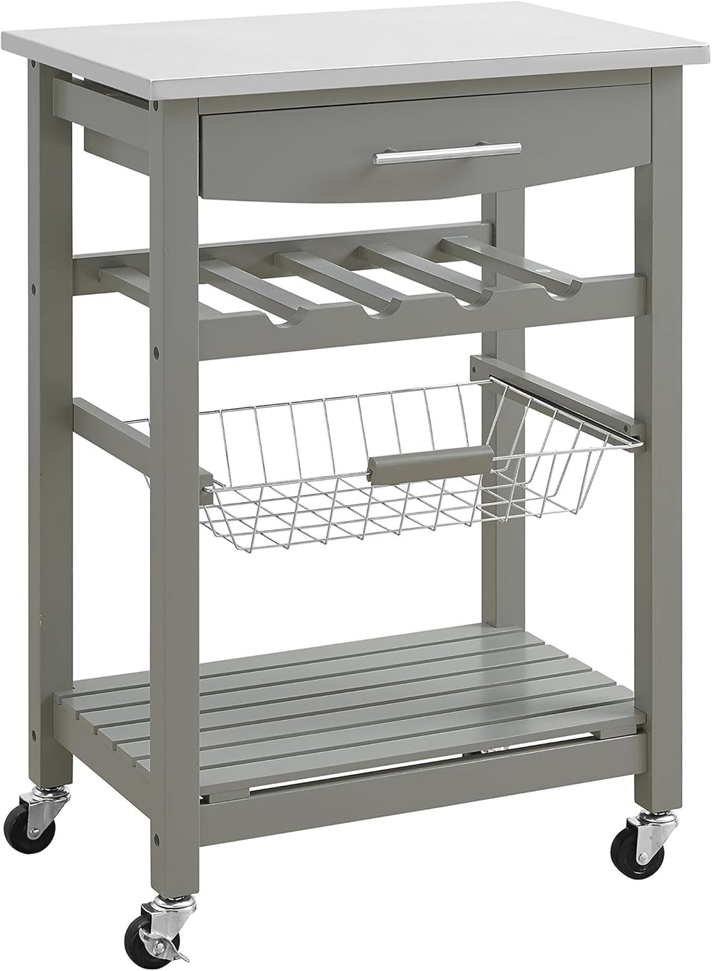 Gray Kitchen Cart Y13262