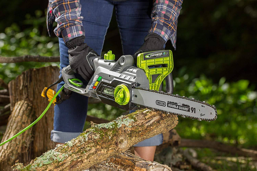 16-Inch 12-Amp Corded Electric Chain Saw U321666