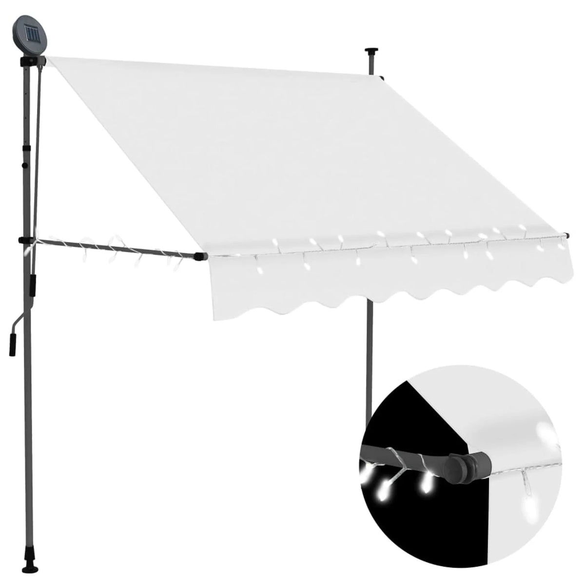 Manual Retractable Awning with 78.7" L35504