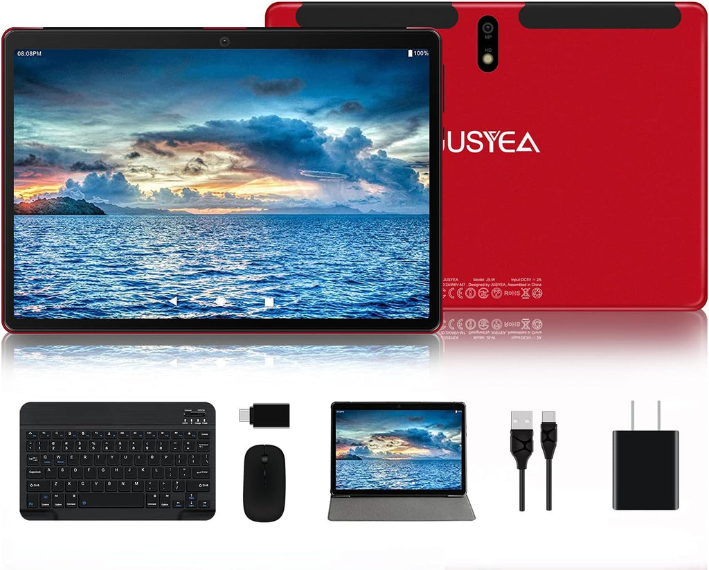 Black 10.1 Inch Tablet with 4GB RAM 64GB Expandable U834100