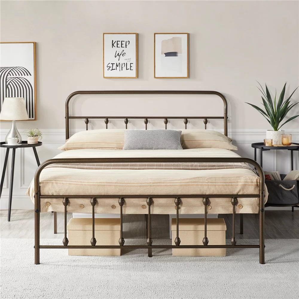 Queen Bed with High Headboard N16219