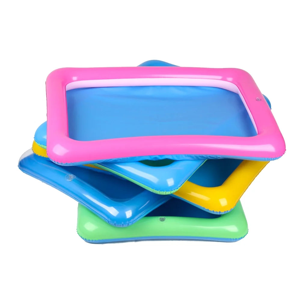 Inflatable Sand Mud Model Toys Storage Tray Q28034