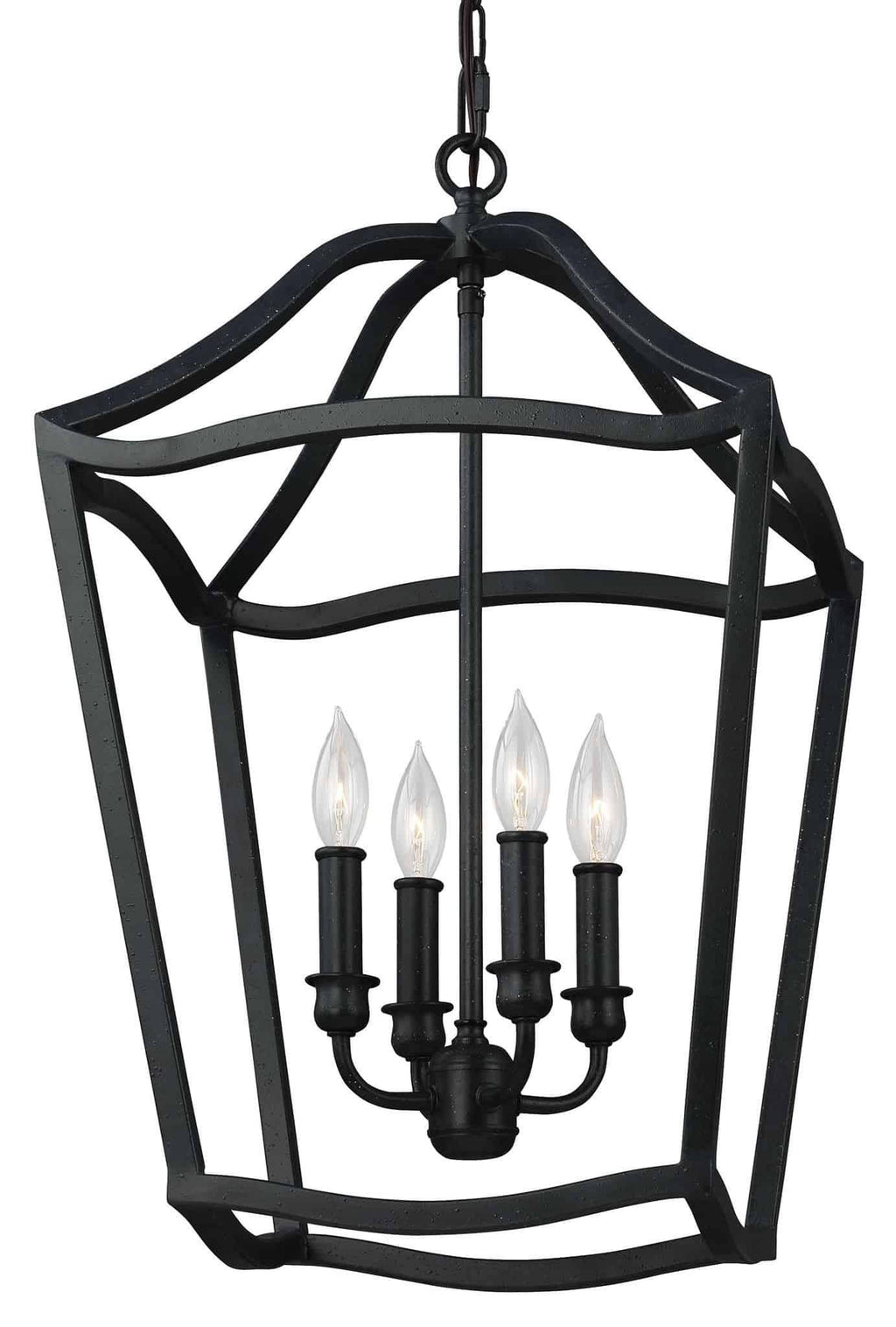 Antique Forged Iron 4 - Light Foyer Y764187