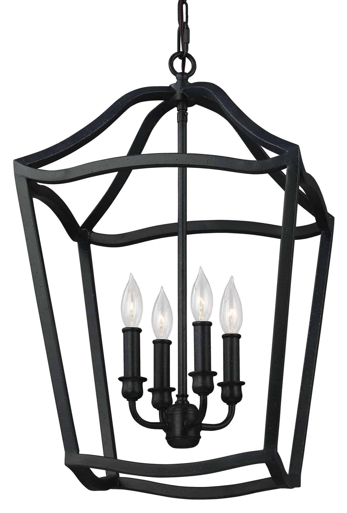 Antique Forged Iron 4 - Light Foyer Y764187