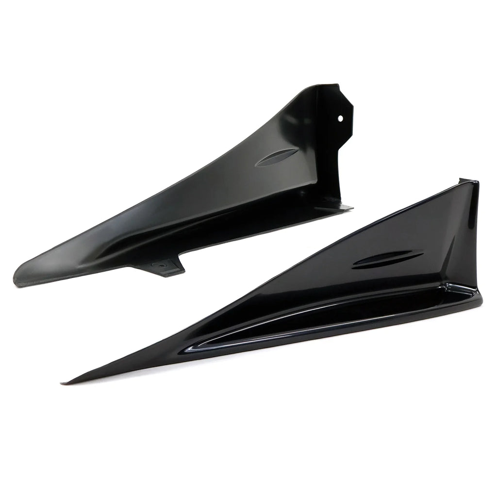 Unpainted Black ABS Side Skirt Spats 2Pieces M3331