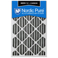16x25x2 MERV 12 Pleated Carbon Air Filters 12 Pack I586