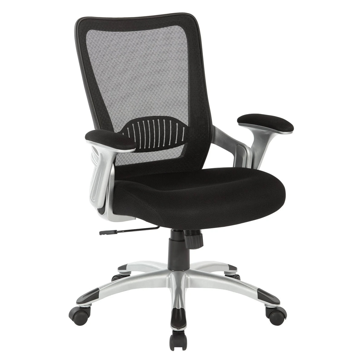 Black Mesh Screen Back Chair F8873