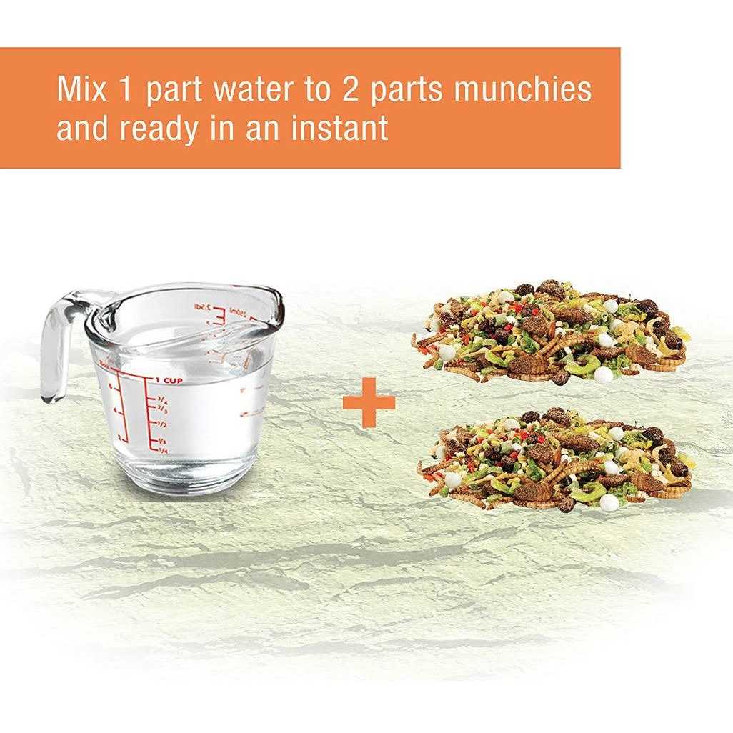 Reptile Munchies Omnivore Mix with Calcium C570