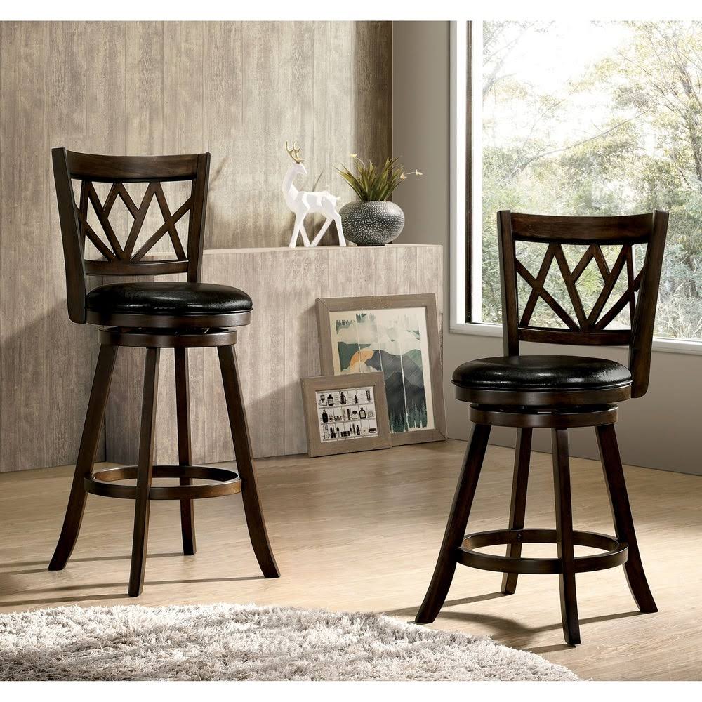 Maple Swivel Barstool D37004