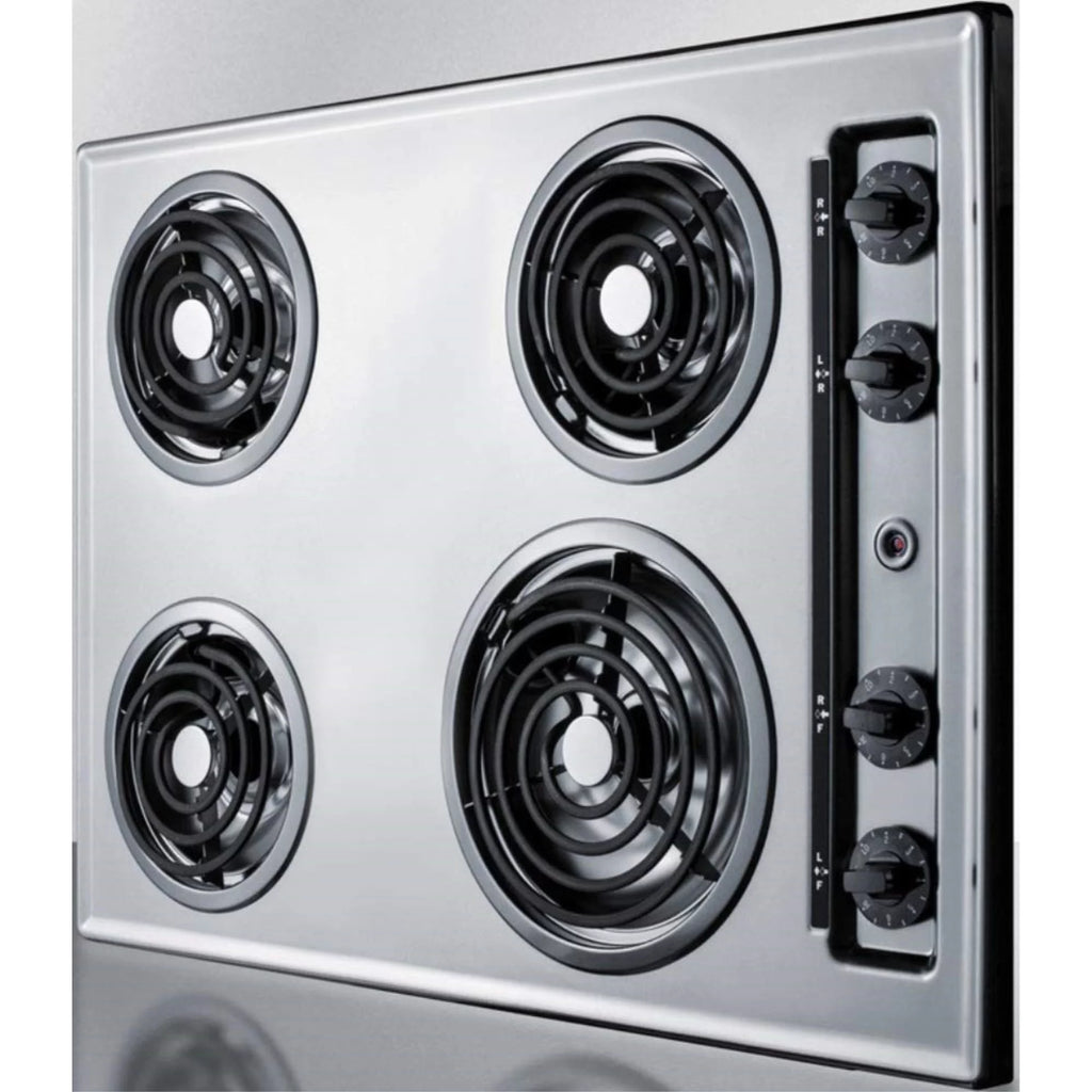 230V 4-Burner Coil Cooktop Y191
