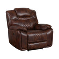 Rich Brown Power Recliner V3972