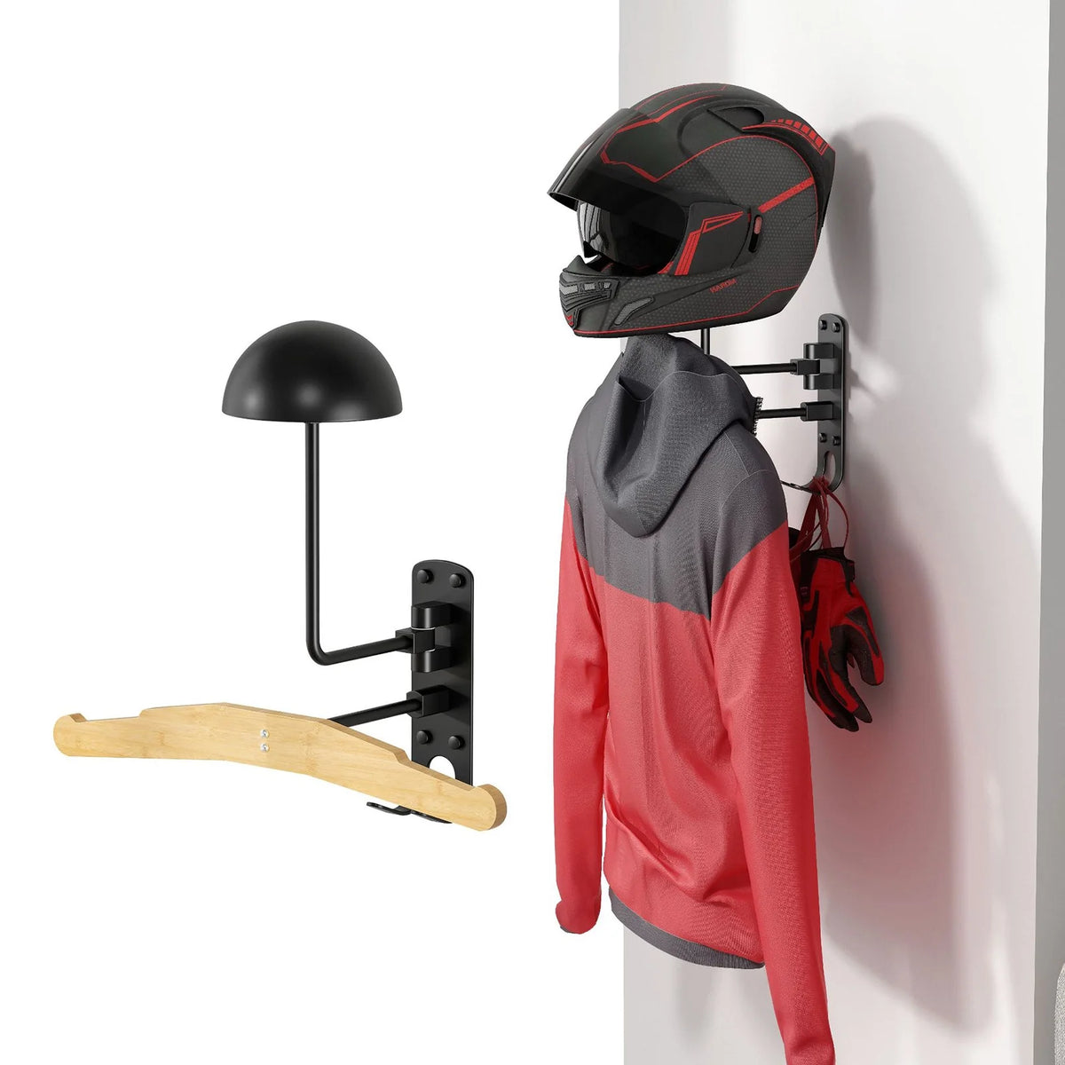 Helmet Wall Mount with 2 Caps J488150