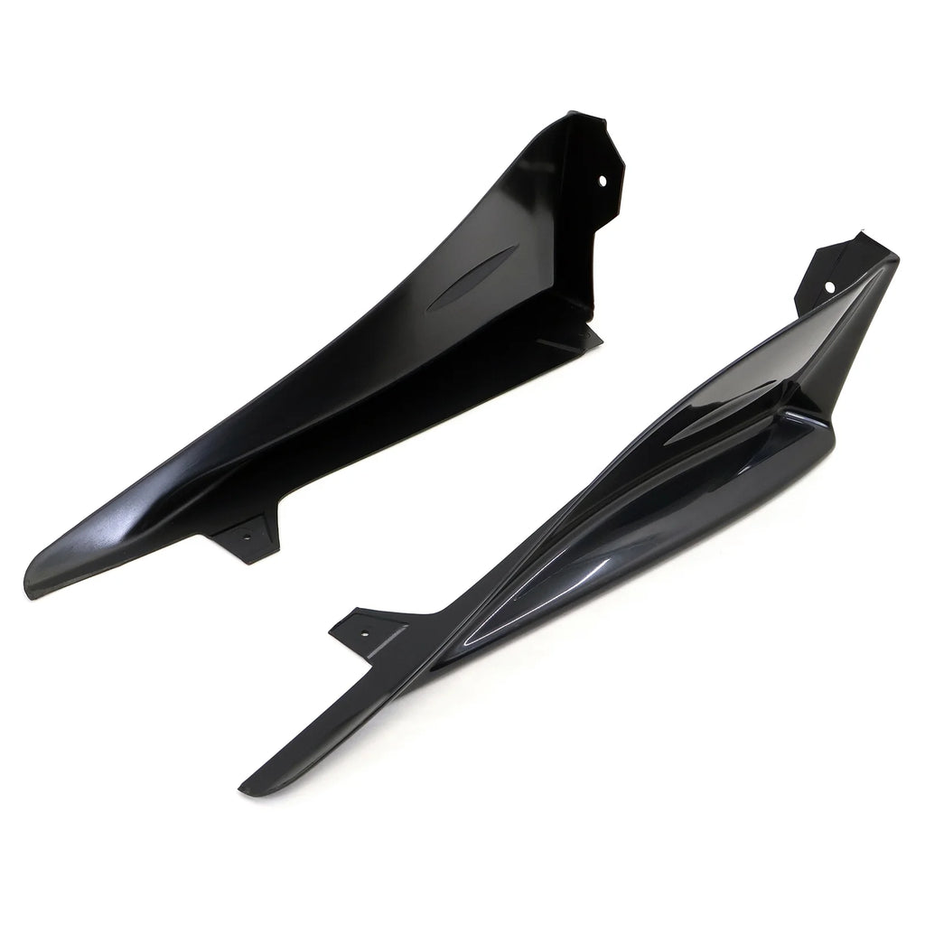 Unpainted Black ABS Side Skirt Spats 2Pieces M3331