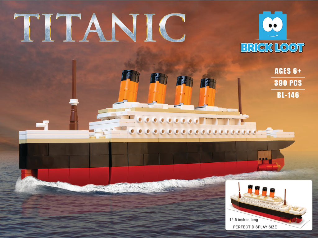 390 Pieces Titanic Ship Y383