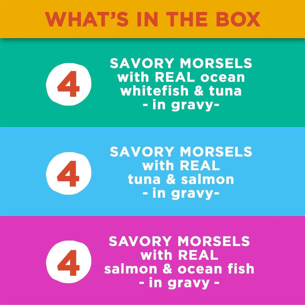 Cat Food Seafood Variety Pack M383