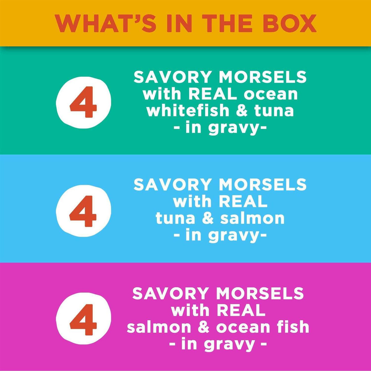 Cat Food Seafood Variety Pack M383