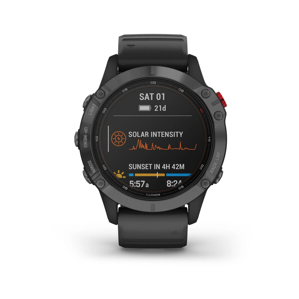 Slate Gray with Black Band Solar Watch K675376