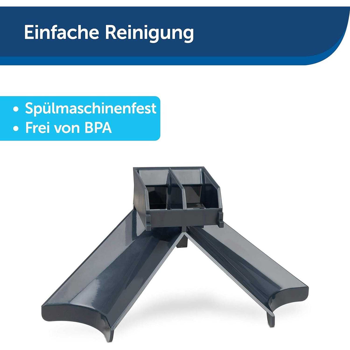 2-Pet Meal Splitter with Bowl V42365