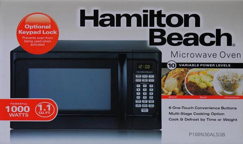 Black Microwave D75171
