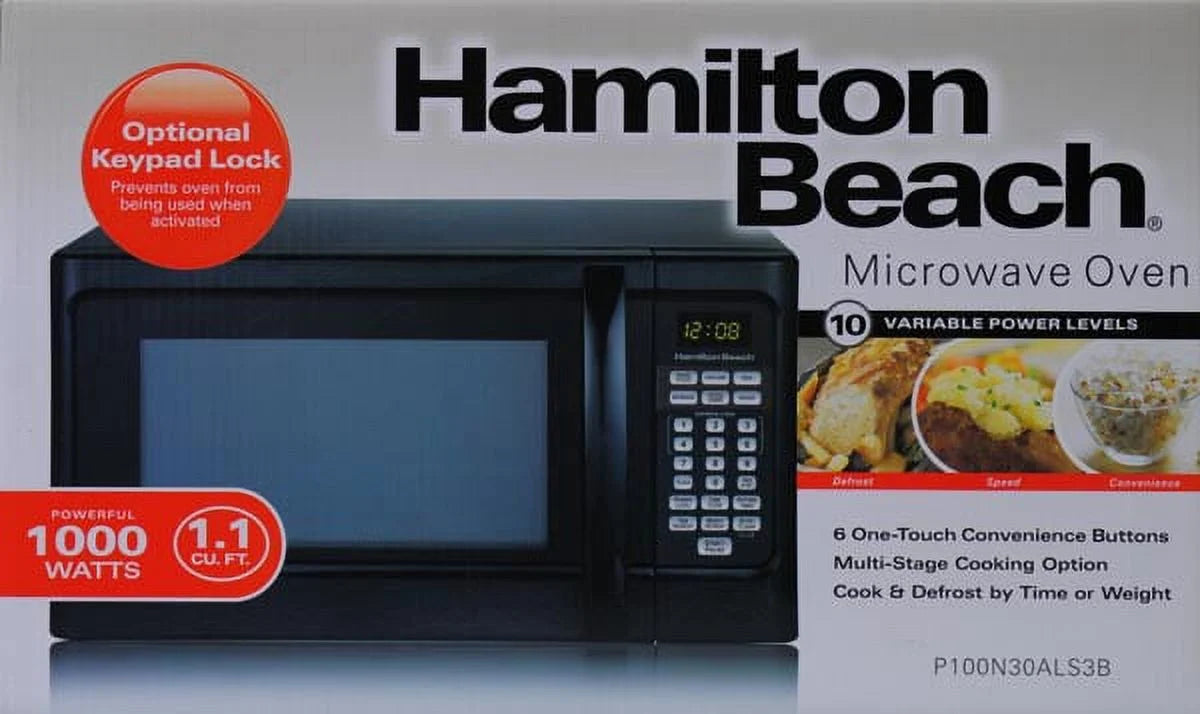 Black Microwave D75171