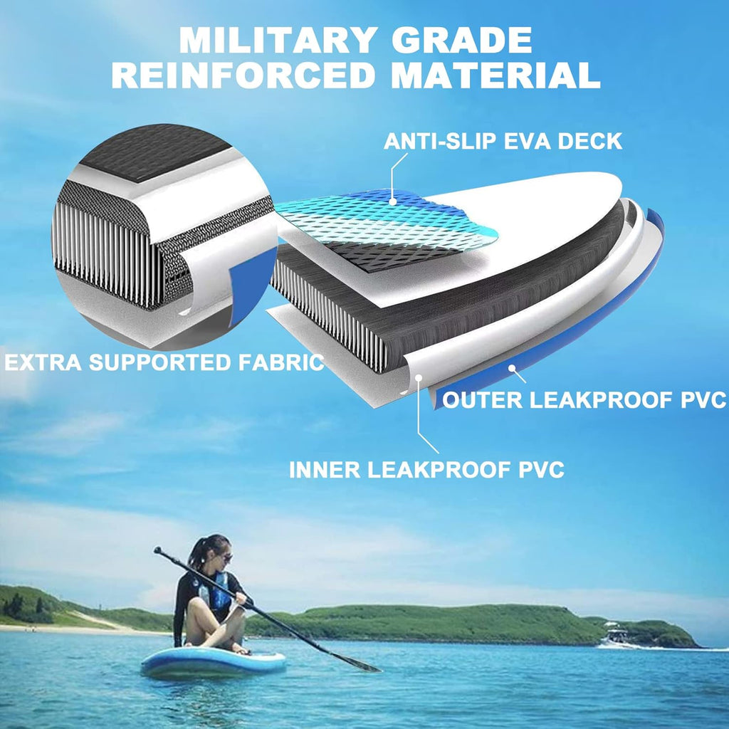 Inflatable Stand Up Paddle Board with Carry Bag V485