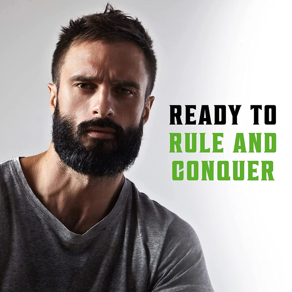 Beard Wash & Beard Conditioner Peppermint & Eucalyptus 34 Oz V7719