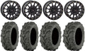 Black 14" Wheels 27" Mud Lite XTR Tires U919