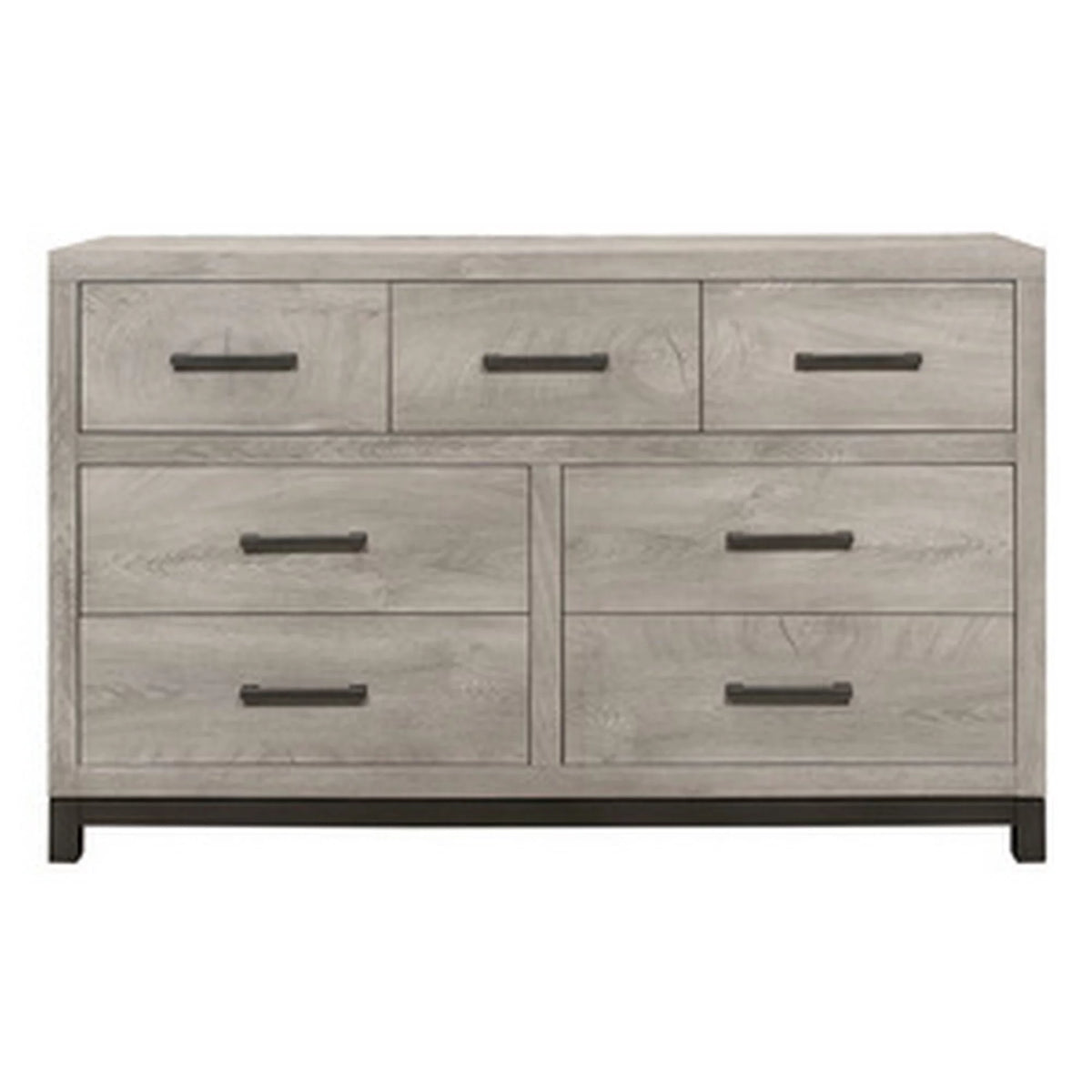 Light Gray 7 Drawer Dresser U51046