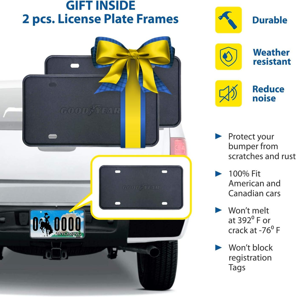 4pcs Tape-on Window Deflectors A125