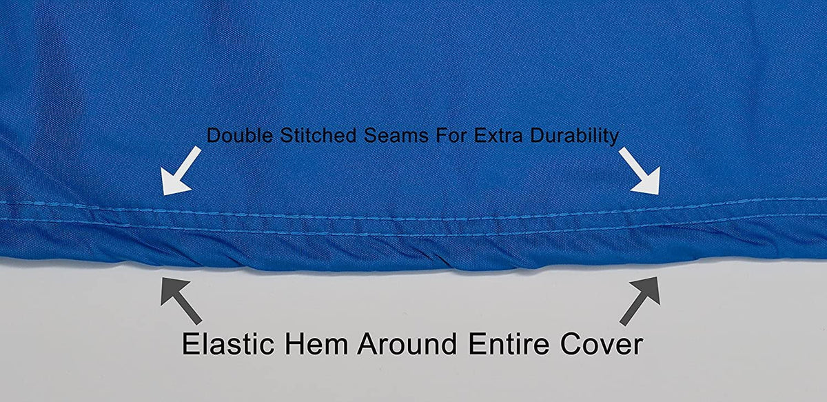 Blue/Black Trailerable Jet Ski Covers with Storage Bag A5621