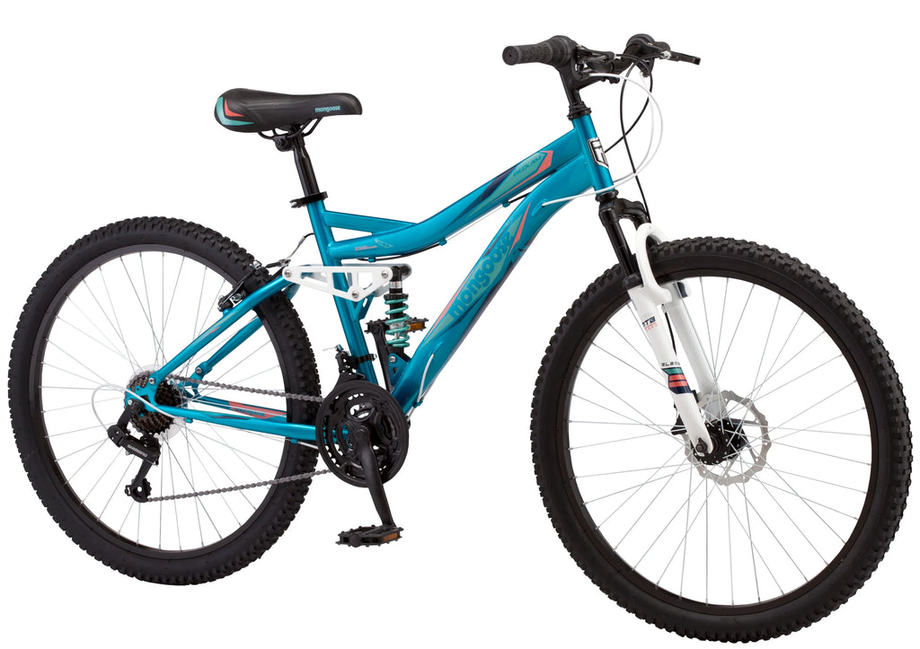 Teal Full-Suspension Mountain Bike N54237