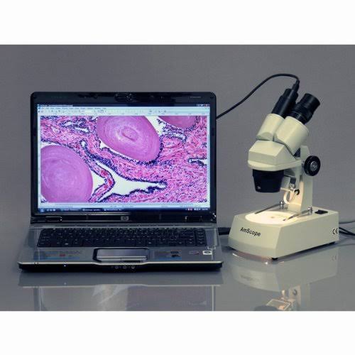 20X-40X-80X Binocular Stereo Dissecting Microscope with 2MP USB Camera Q57418
