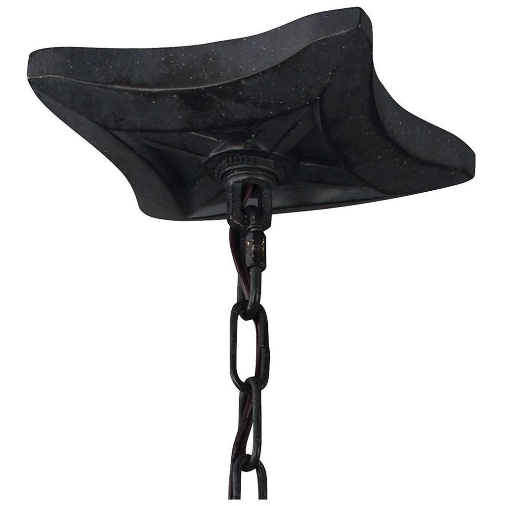 Antique Forged Iron 4 - Light Foyer Y764187