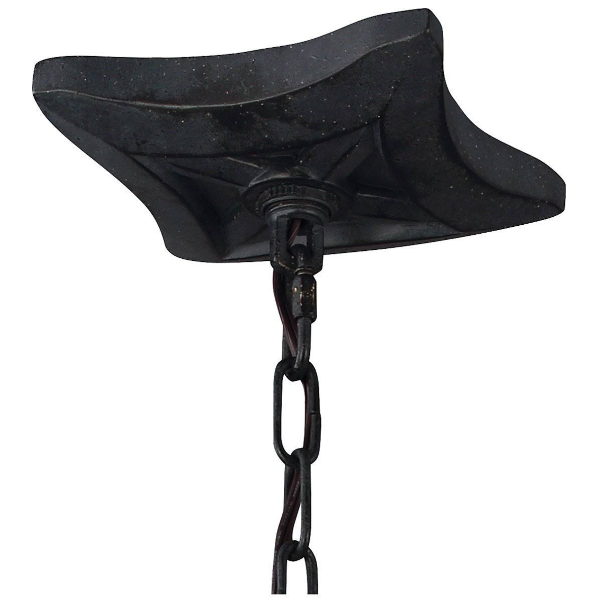 Antique Forged Iron 4 - Light Foyer Y764187