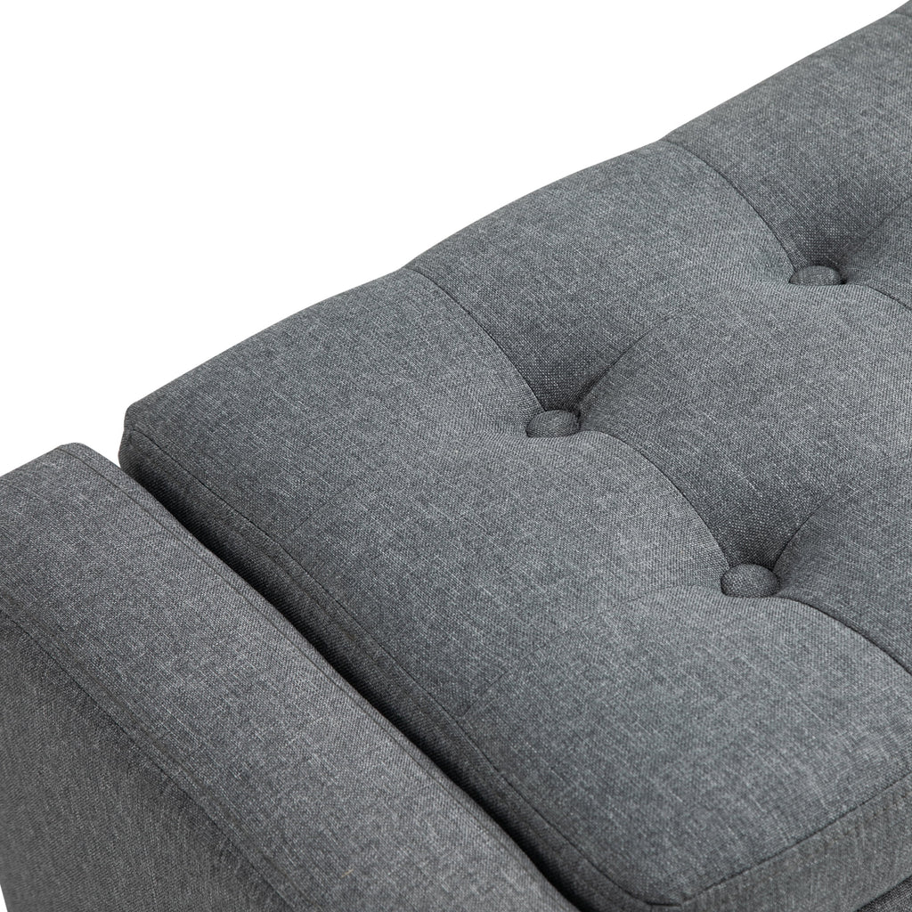 Linen Storage Ottoman Bench V4433