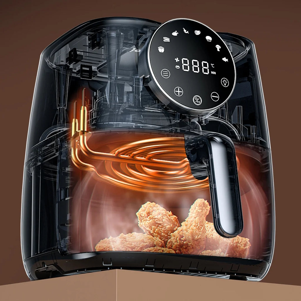 6 QT Electric Air Fryer with Window G651