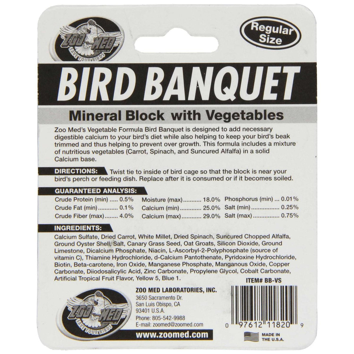 Bird Banquet Mineral Block Y6197