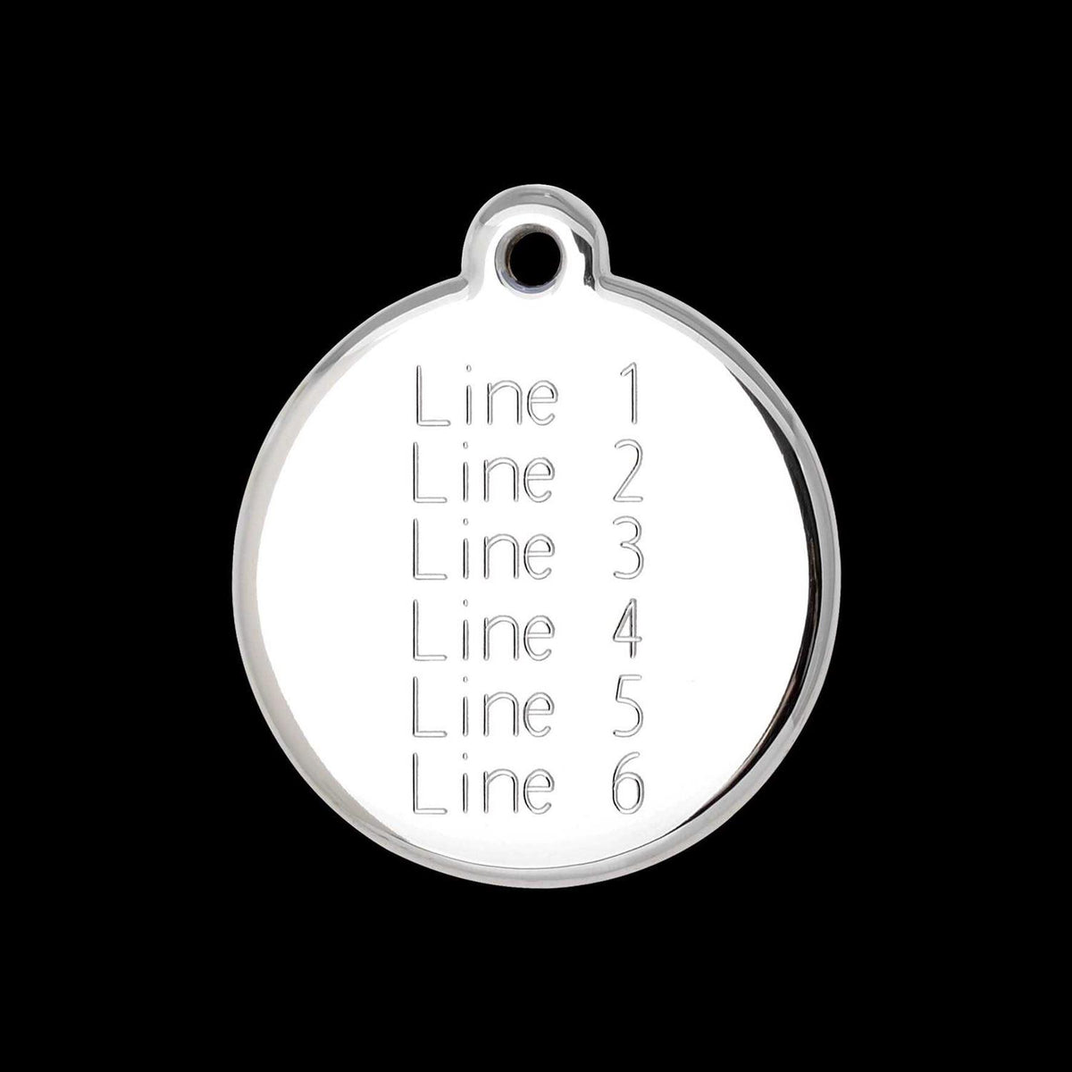Enamel Pet ID Tag Heart Z656158