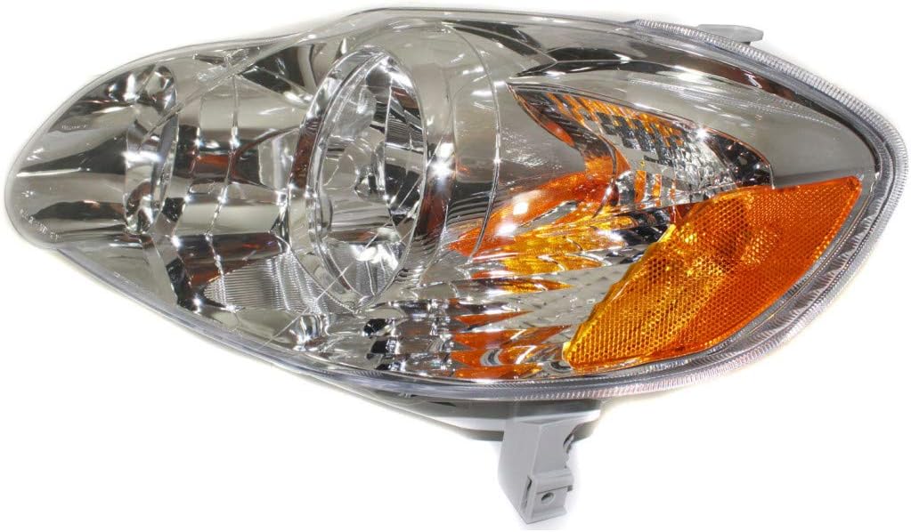 Passenger Side Headlight for Toyota Corolla 2005 2006 2007 2008 I340293