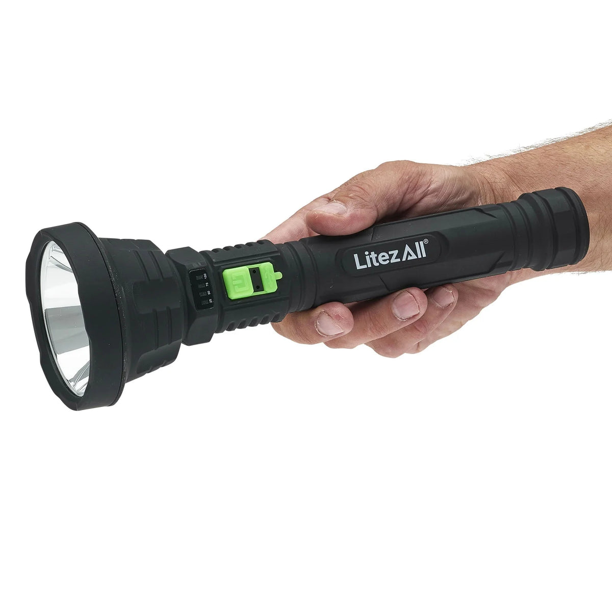 1000 Lumen LED Flashlight with Battery Meter Z417